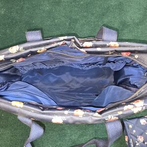 Floral Navy Women's Bag